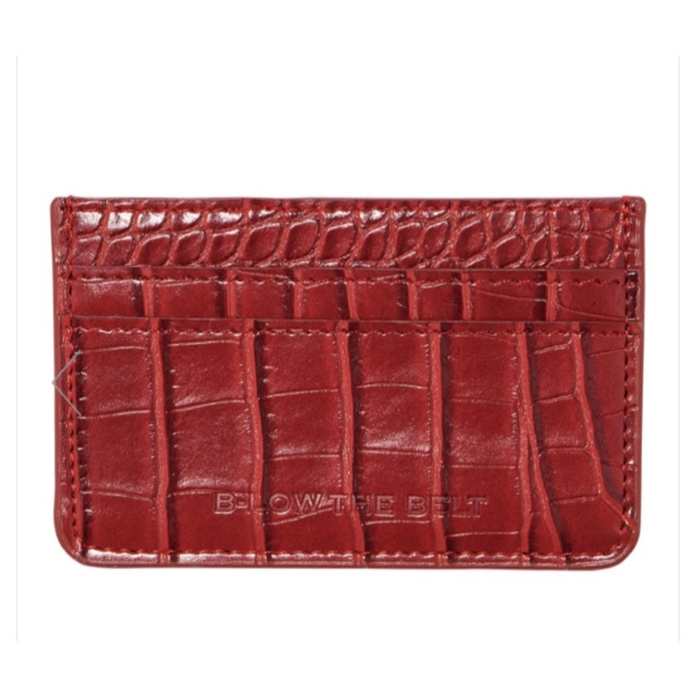 B-LOW The Belt Red Card Holder